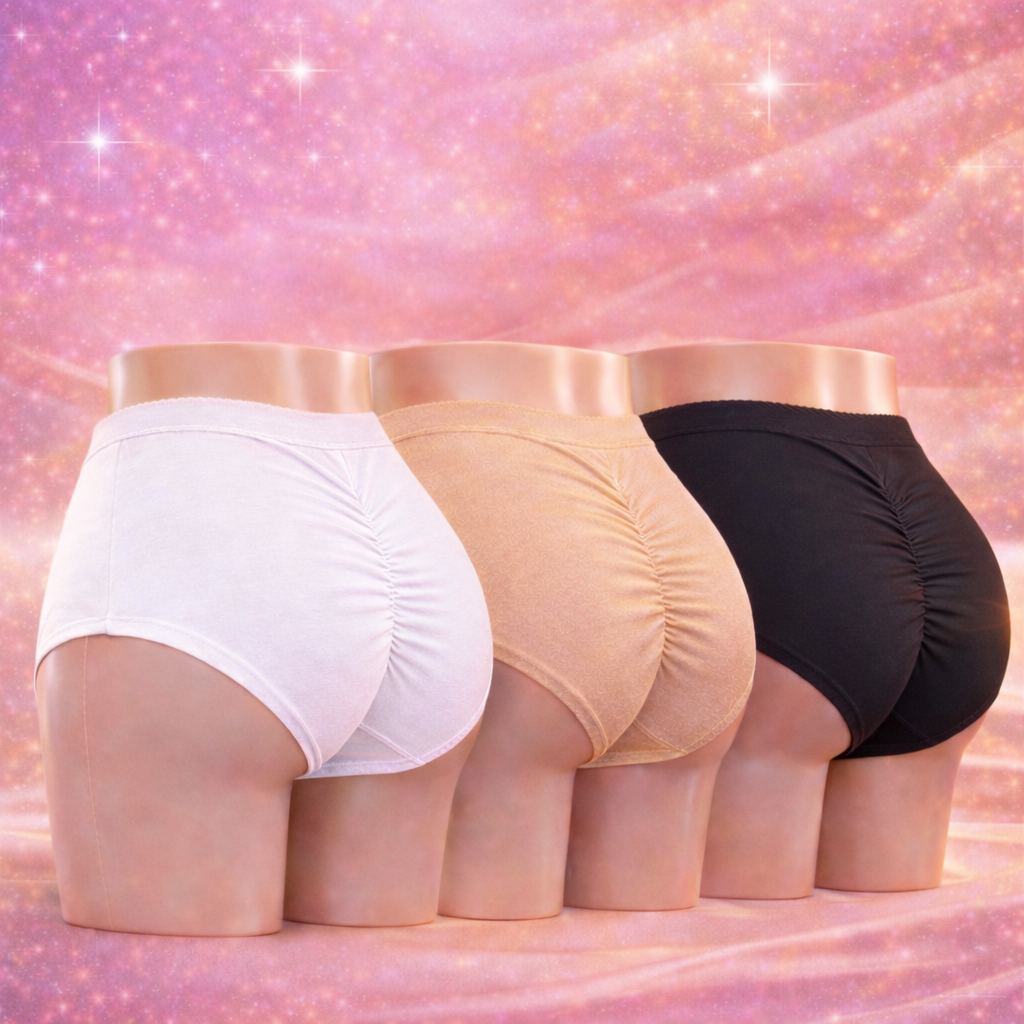 Combo X3 Panty Levantacola: Caderas y Gluteos Perfectos