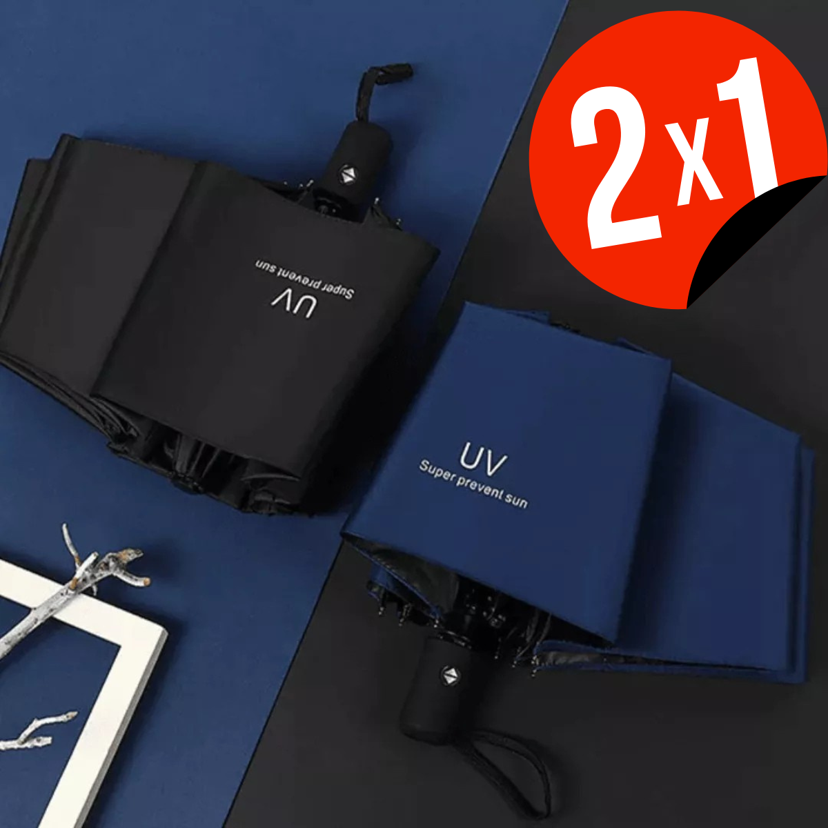 Combo Exclusivo: Sombrillas 2 x 1