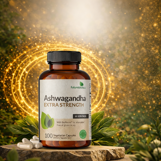 Ashwagandha Extra Strength: Reduce el Estrés, Mejora tu Energía y Recupera tu Calma