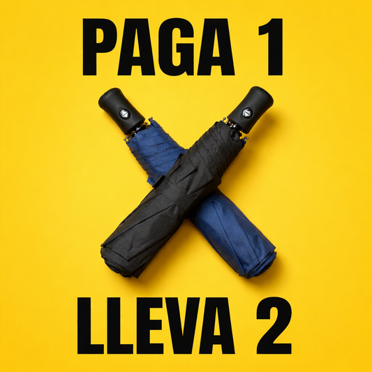 Combo Ahorro: Sombrillas 2x1