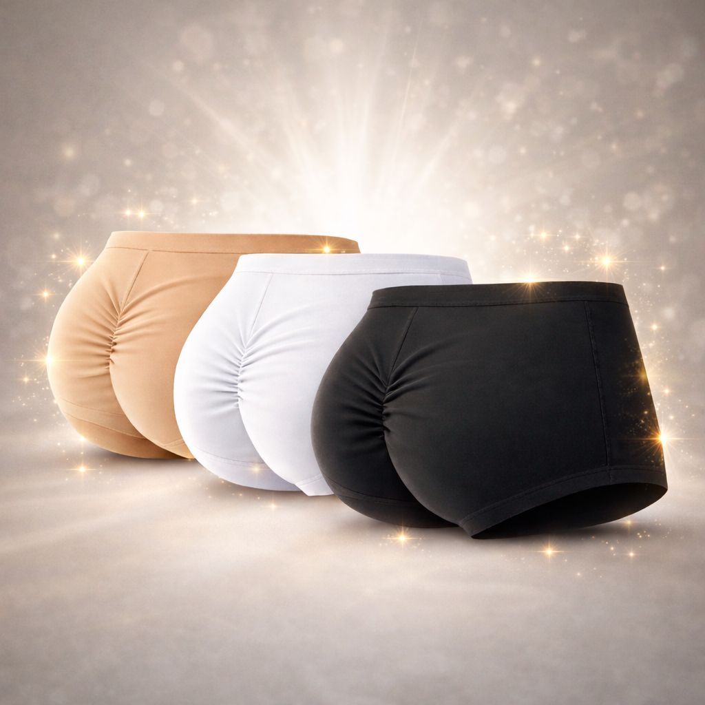 Combo X3 Panty Levantacola: Caderas y Gluteos Perfectos