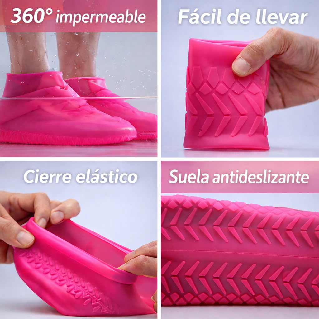 SUPER COMBO IMPERDIBLE: 24 Cordones + Cubre Zapatos de Silicona