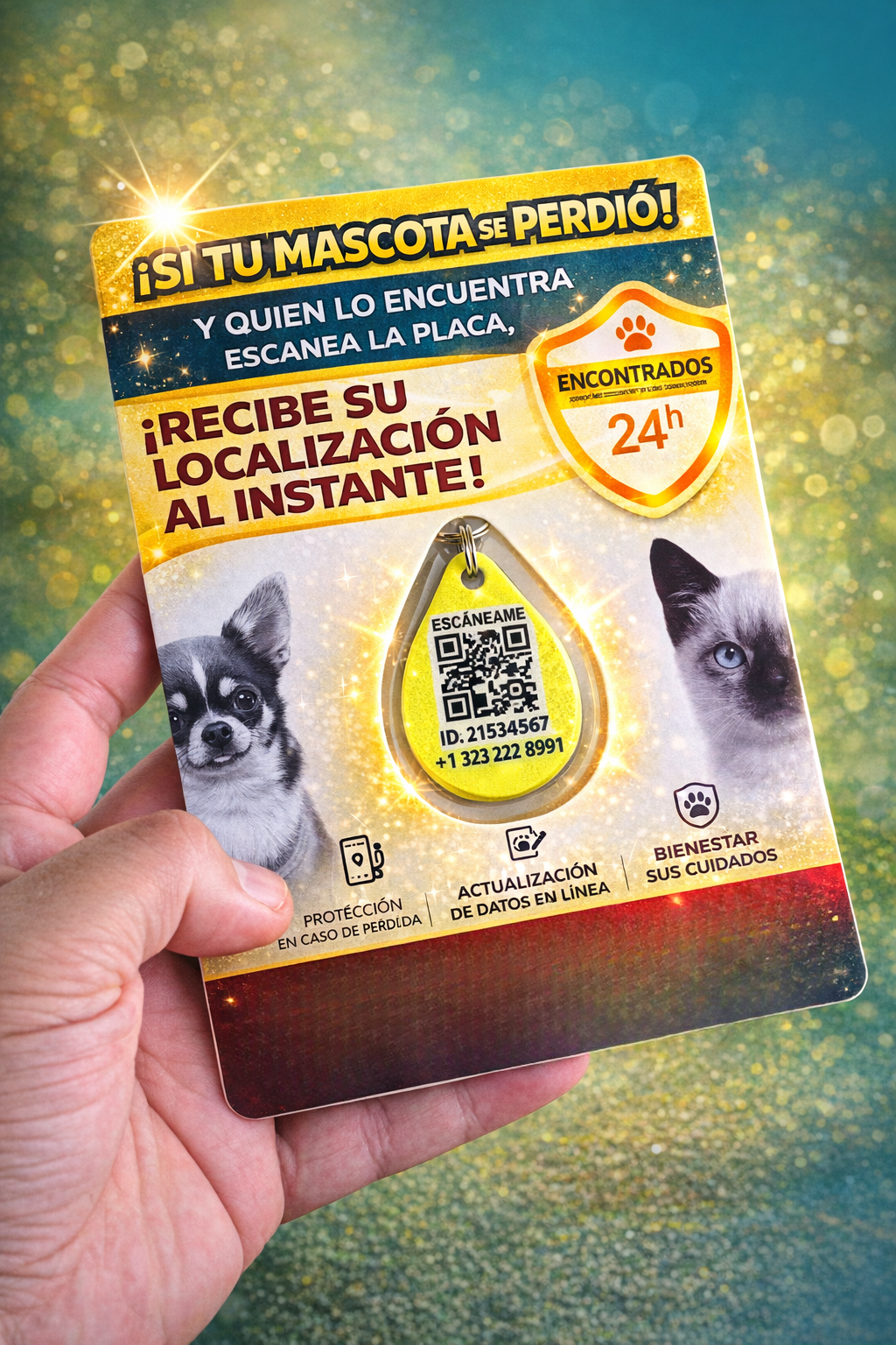 Placa Inteligente con Código QR Mascotas: Seguridad y Reencuentro Rápido