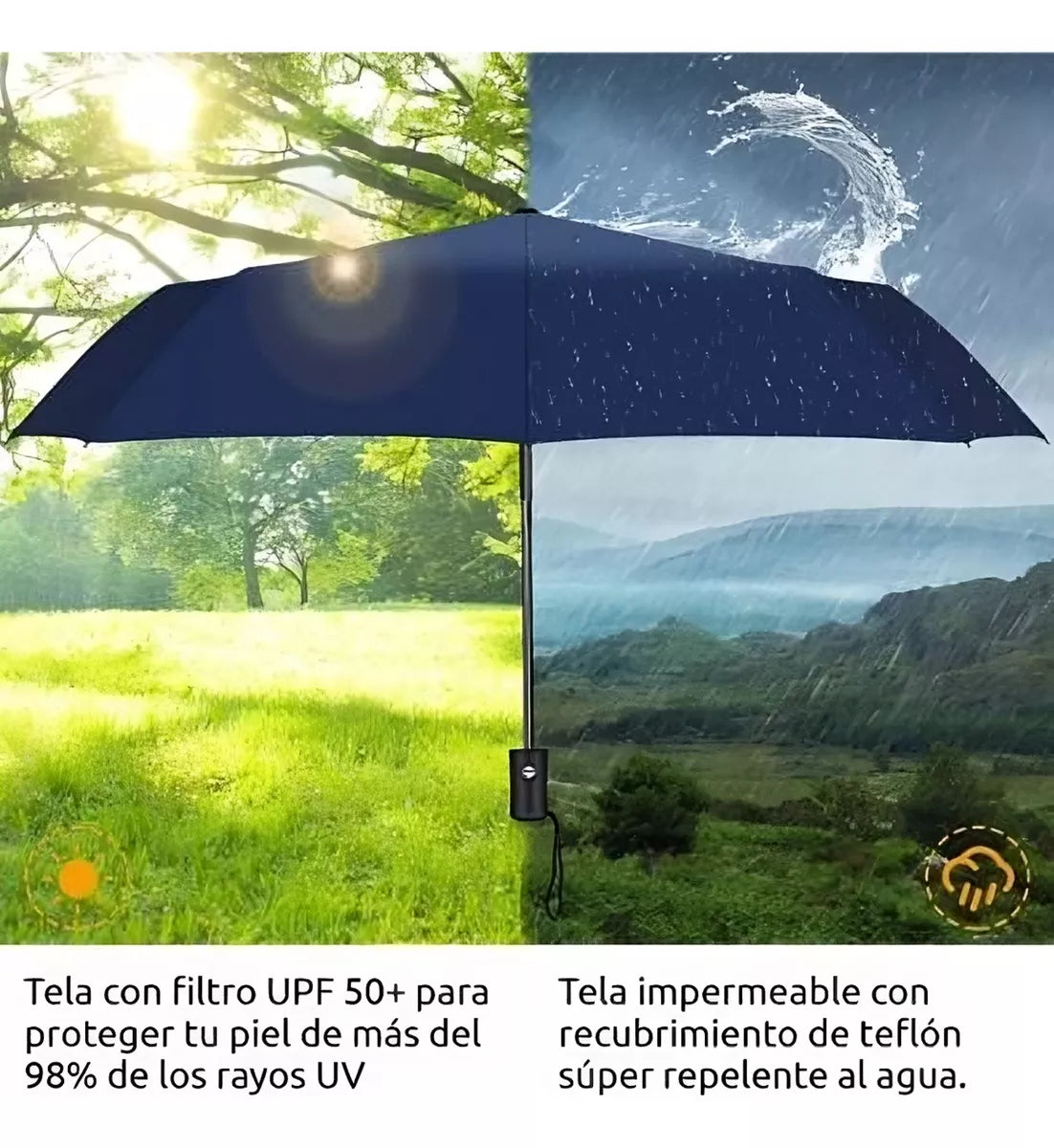 Combo Exclusivo: Sombrillas 2 x 1