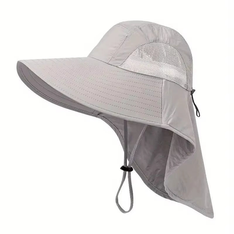 Sombrero Safari Unisex con Protector de Cuello