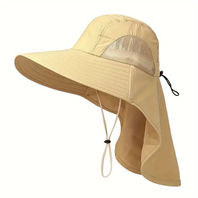 Sombrero Safari Unisex con Protector de Cuello